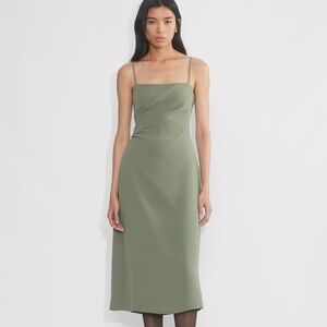 Aritzia Wilfred Ninette Dress in Smoky Sage